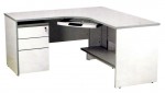 ergo desk with under shelf + 
3 dr.mobile pedestal + 
under keyboards drawer
HKL+MWBF3+H230