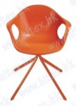 seminar chair / plastic chair H104-NC408F