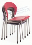 plastic chair / stackable chair H04-U9499