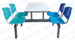 Fast food table with chair H65-NF08-4