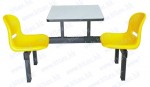 Fast food table with chair H65-K08-2