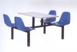 Fast food table with chair H59-6088