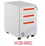 3 drawers mobile pedestal
H120-M3C