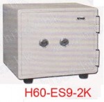 fire resistance safe,double key lock
H60-ES9-2K