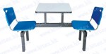 Fast food table with chair H65-D08-2