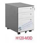 3 drawers mobile pedestal
H120-M3D