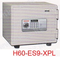 fire resistance safe H60-ES9XPL digital + key lock,