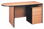 U shape office desk + 3 dr.mobile pedestal
H-940 + MWBF3