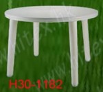 resin table and chair H30-1182